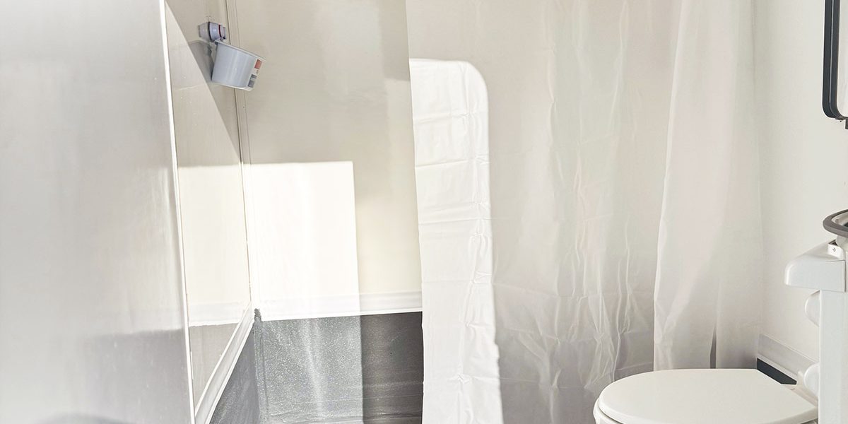 Cleaning A Portable Shower Stall