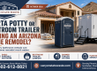 Porta Potty or Restroom Trailer During an Arizona Home Remodel?